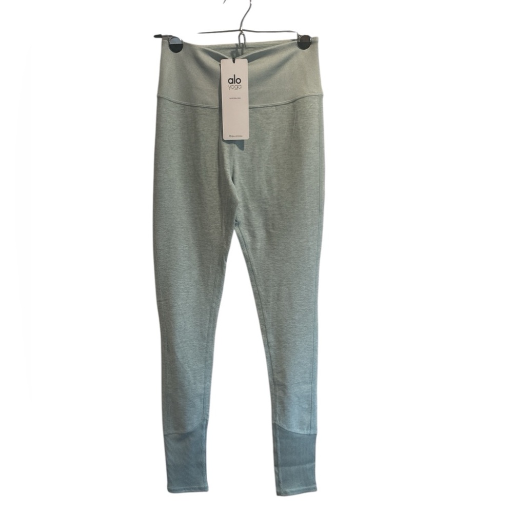 Alo Yoga High Waist Lounge Legging Cloud Heather Medium BNWT